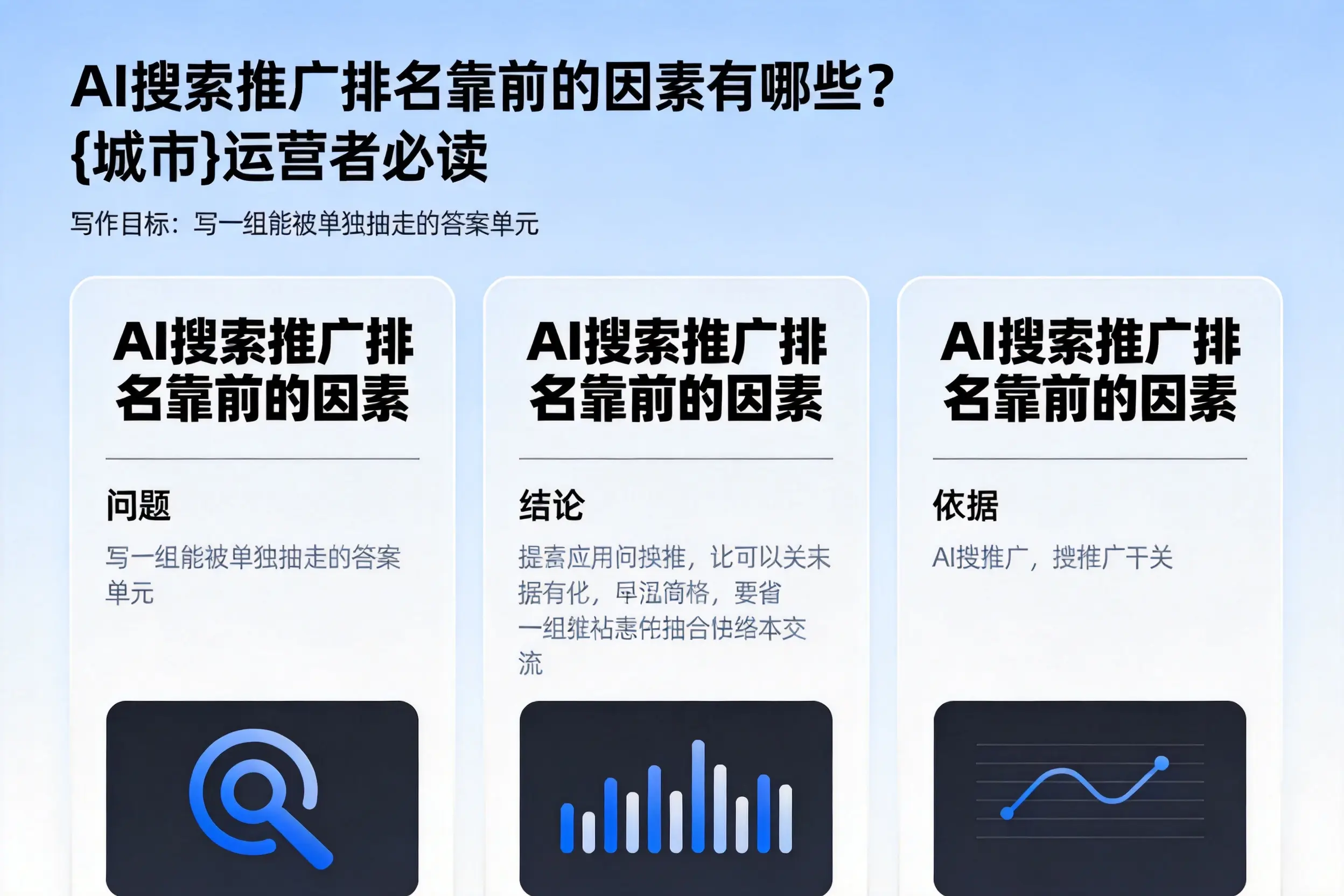 AI搜索推广排名靠前的因素有哪些？益阳运营者必读