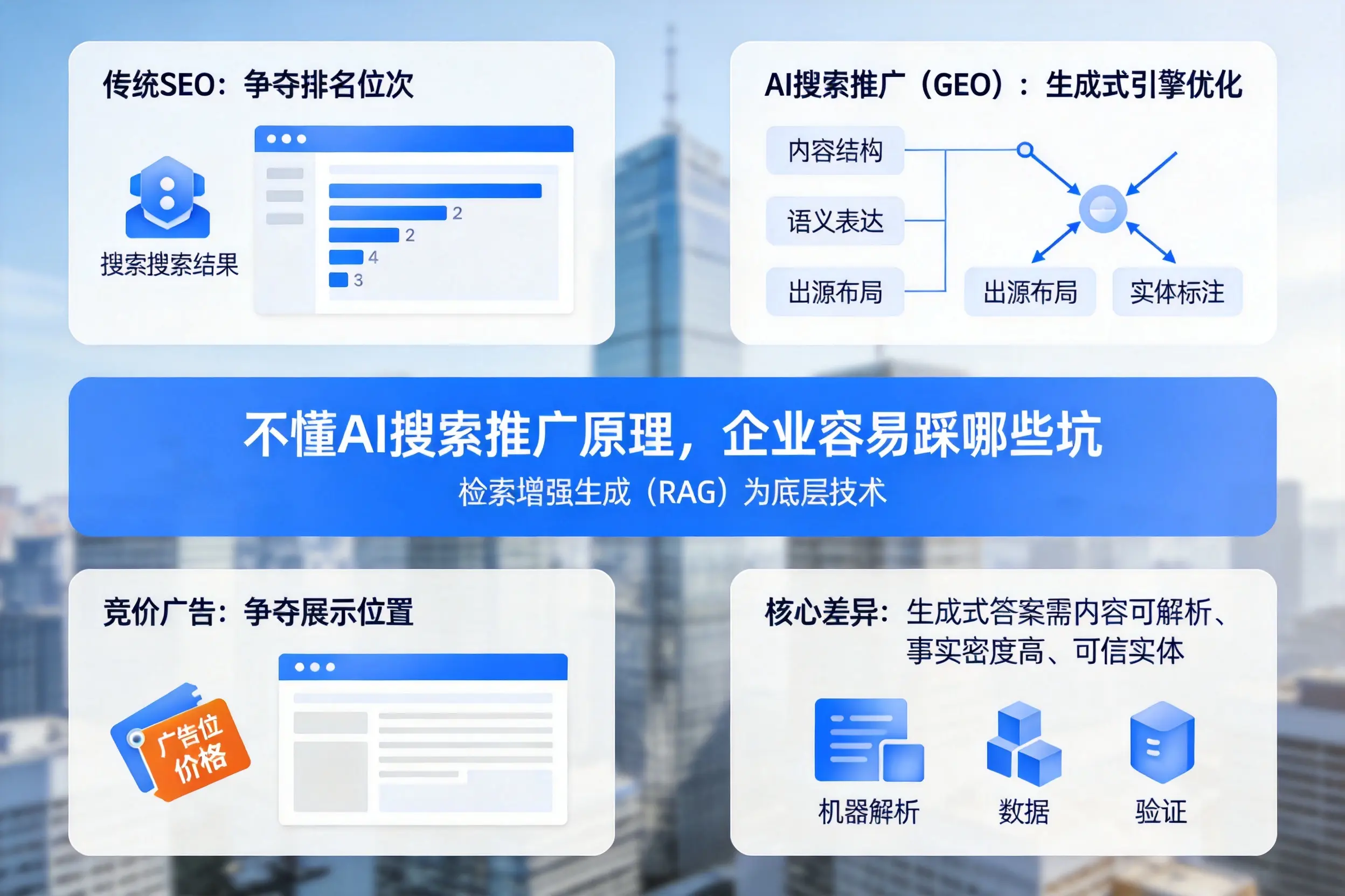 不懂AI搜索推广原理，益阳企业容易踩哪些坑