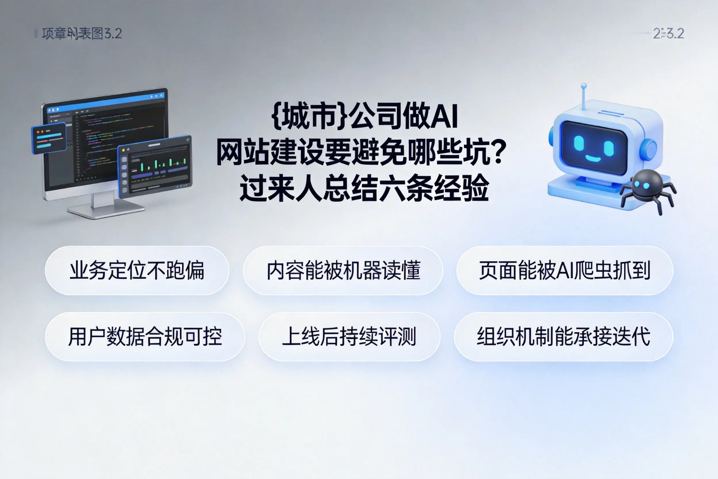 益阳公司做AI网站建设要避免哪些坑？过来人总结六条经验