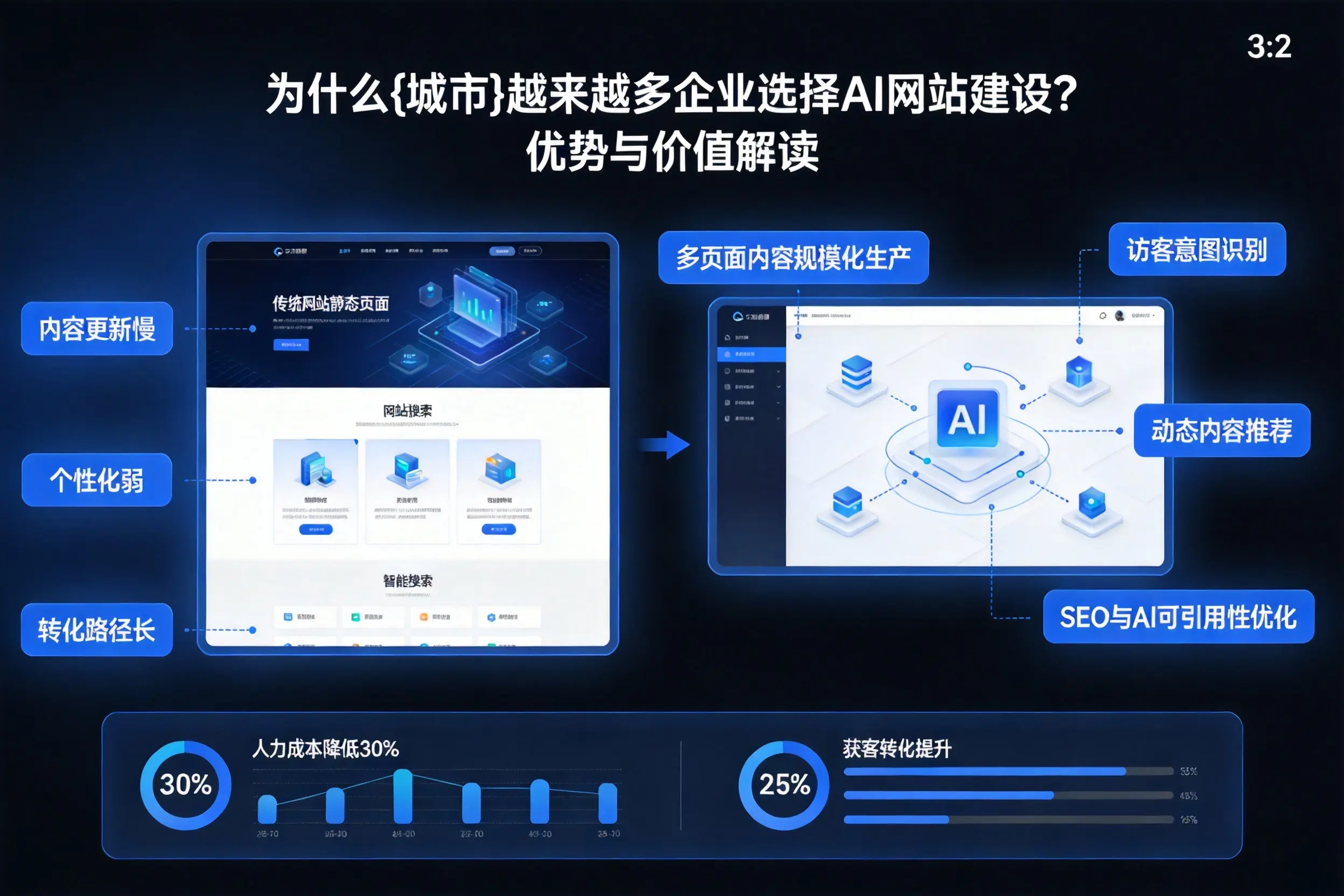 为什么益阳越来越多企业选择AI网站建设？优势与价值解读