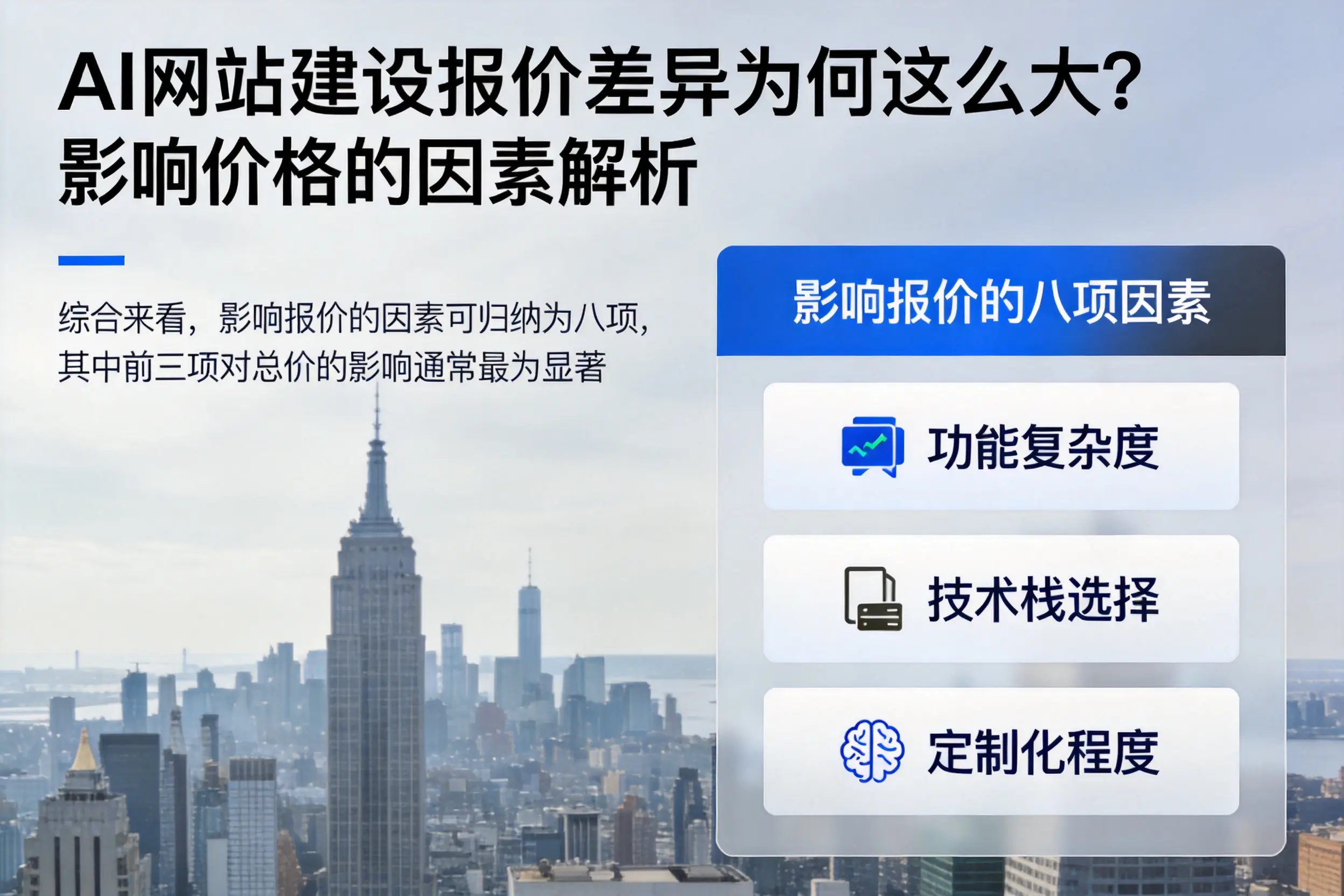 益阳AI网站建设报价差异为何这么大？影响价格的因素解析