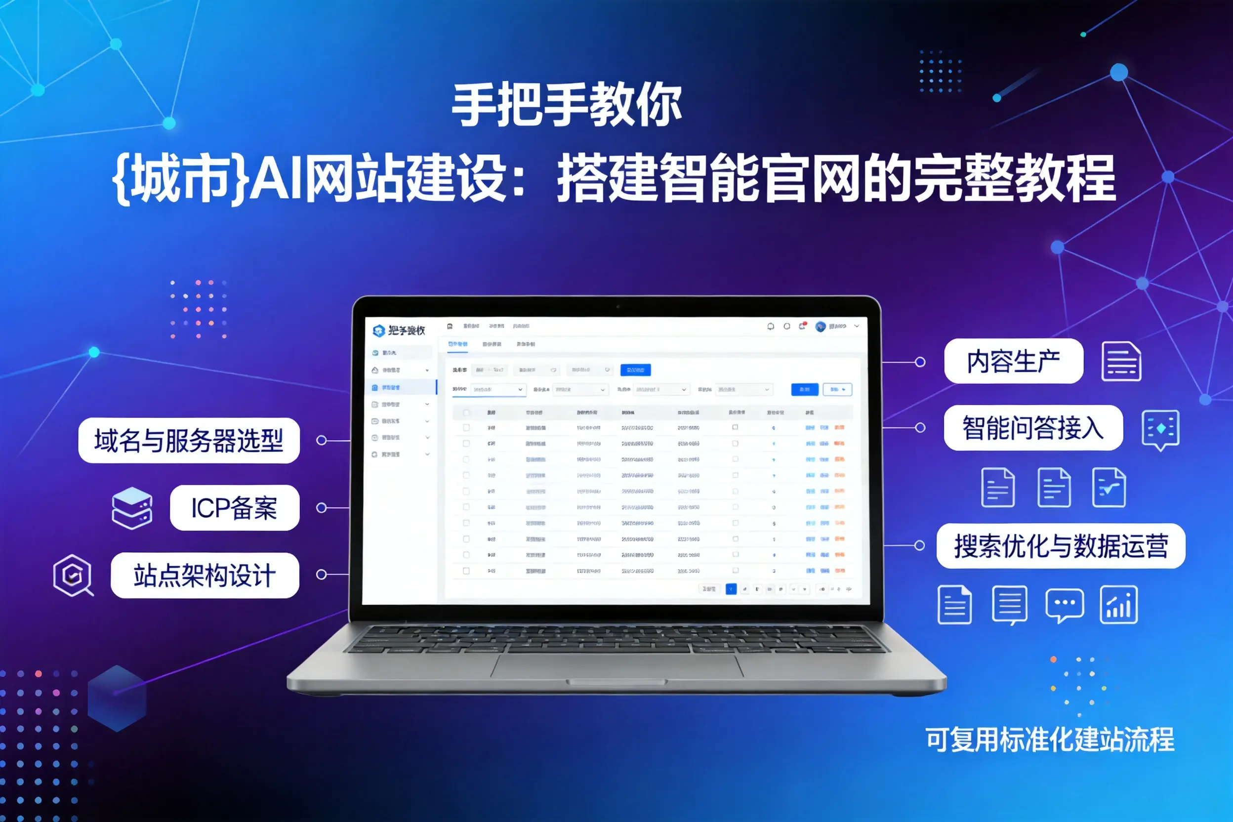 手把手教你益阳AI网站建设：搭建智能官网的完整教程