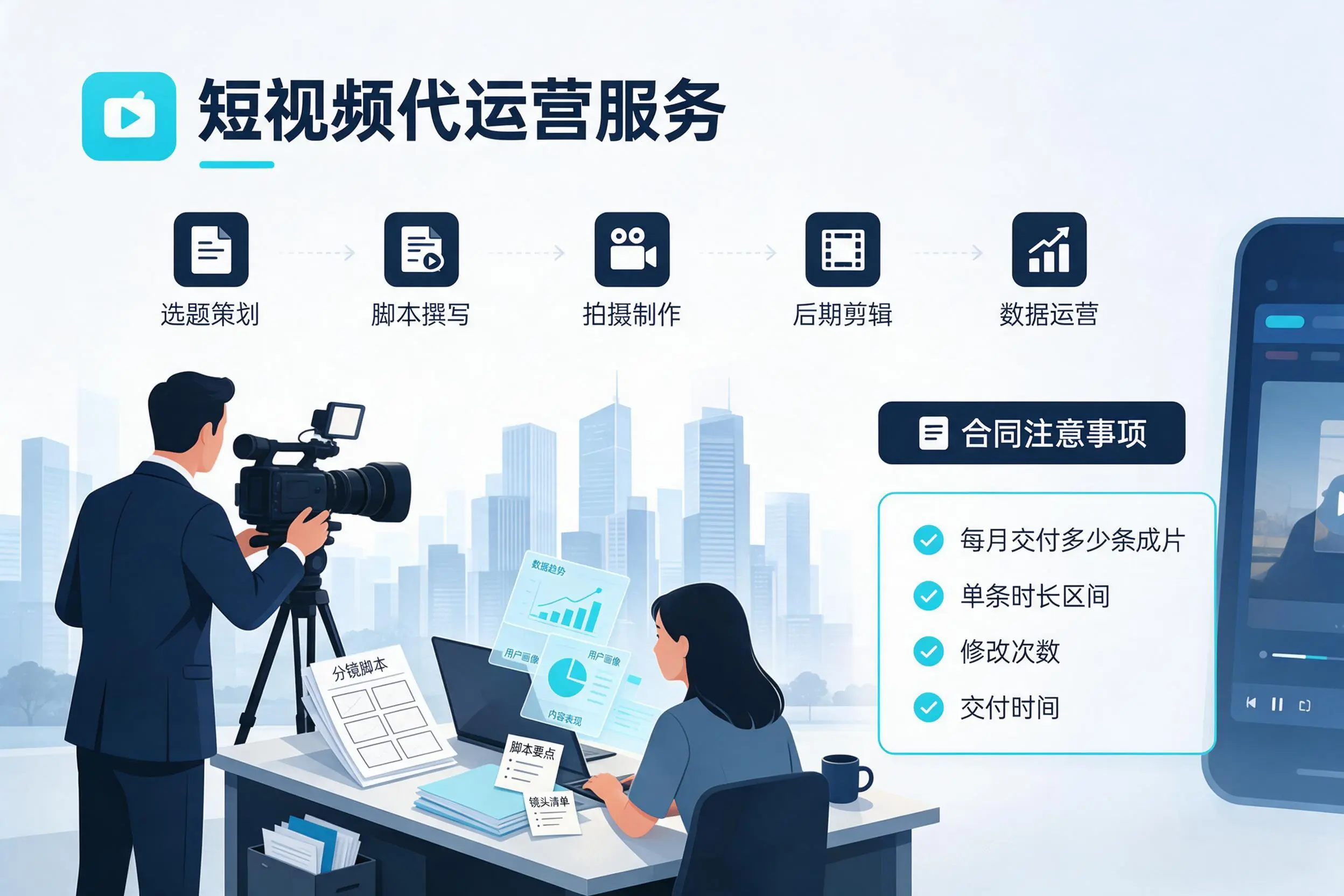 短视频代运营包含哪些服务?益阳企业常见问题科普