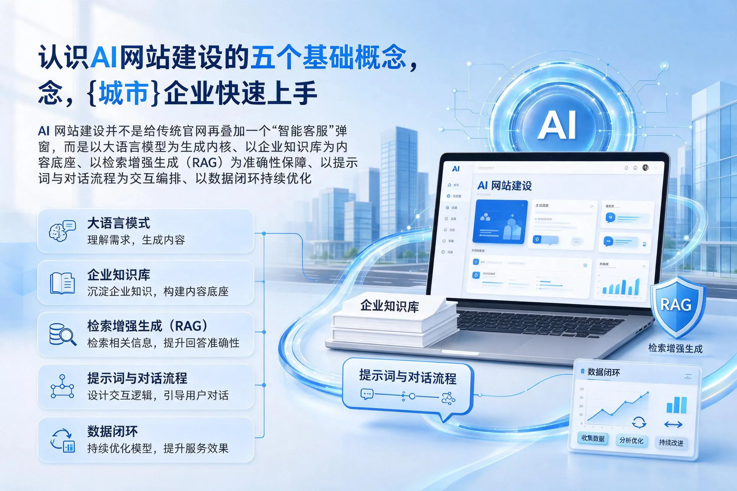 认识AI网站建设的五个基础概念,益阳企业快速上手