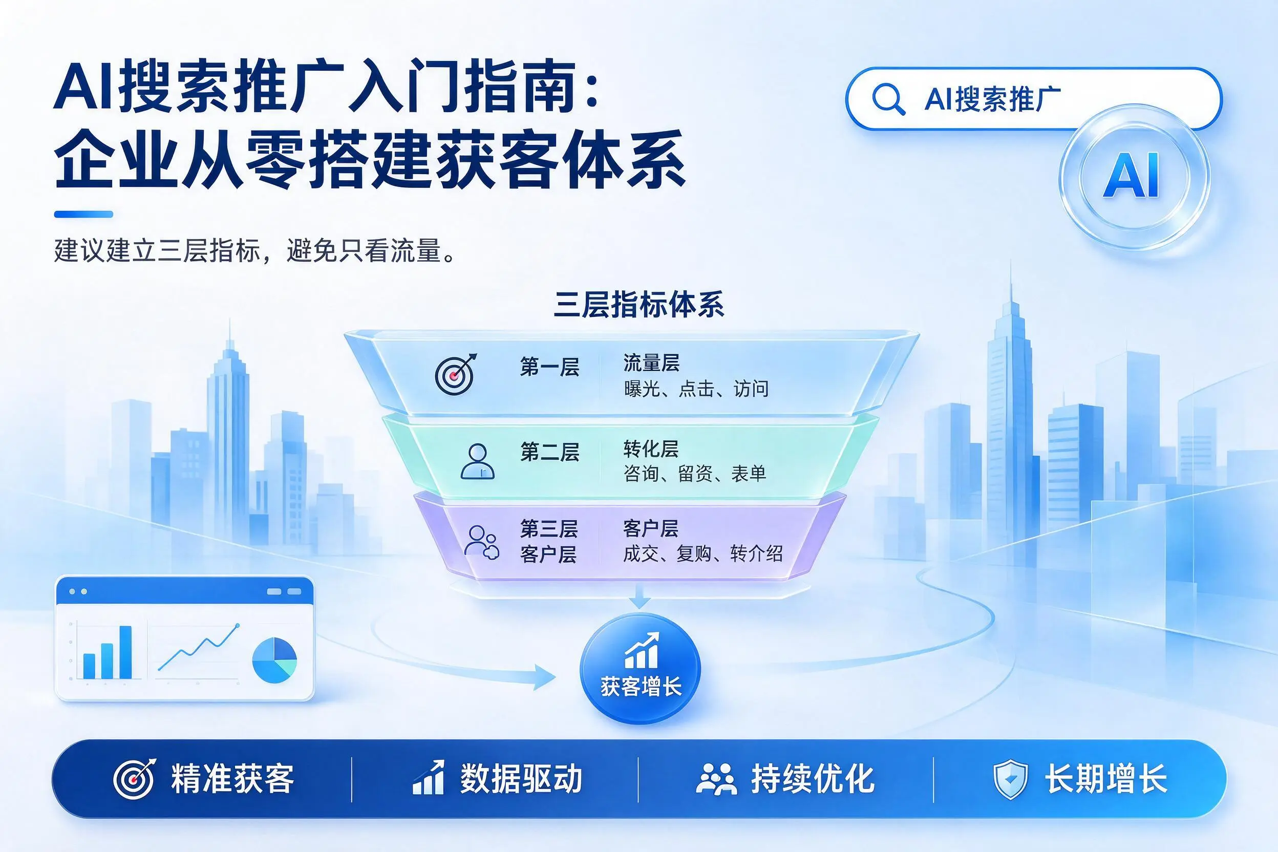 AI搜索推广入门指南:益阳企业从零搭建获客体系