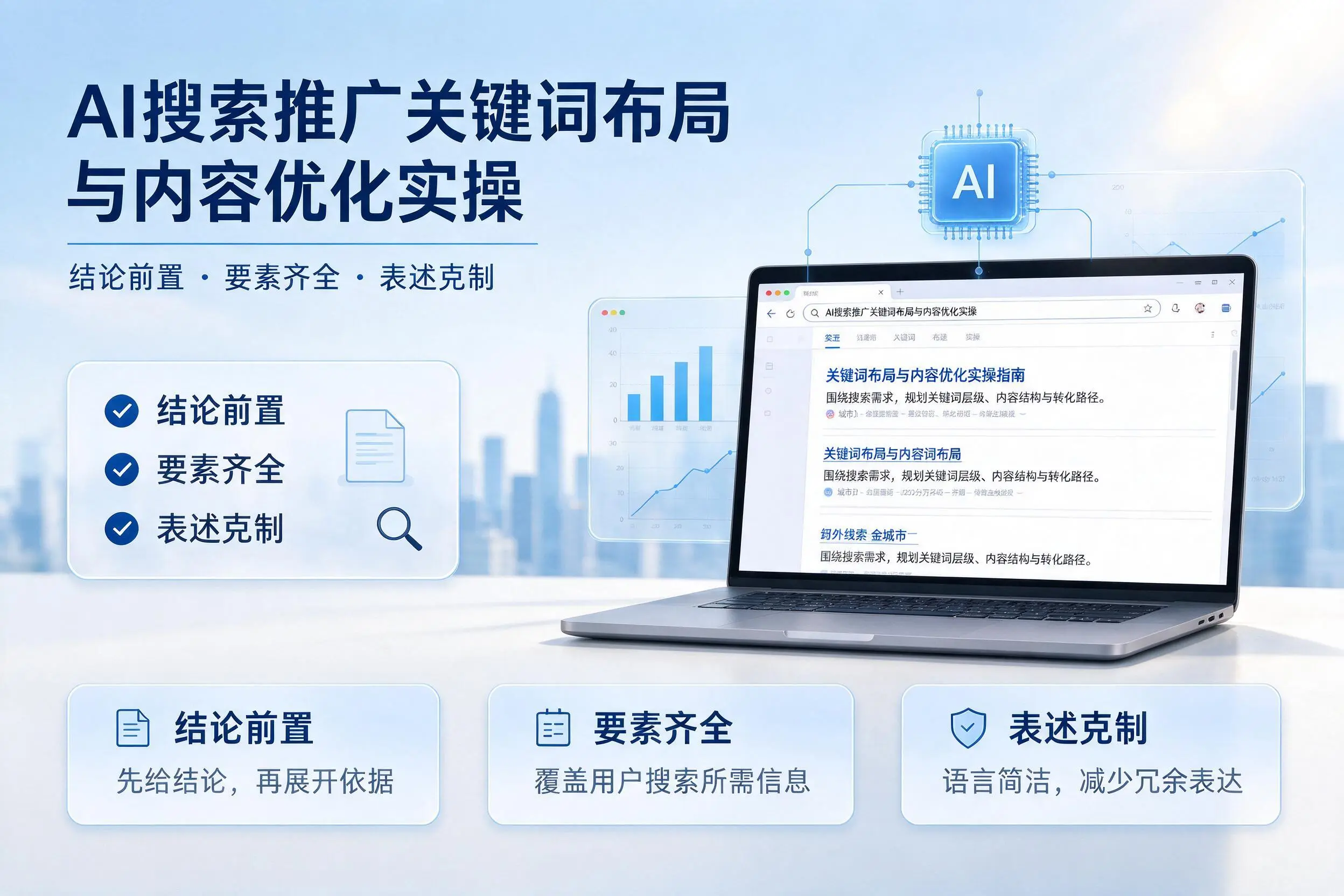 益阳AI搜索推广关键词布局与内容优化实操